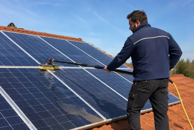 Nettoyage et entretien de panneaux solaires à Brax